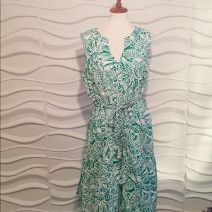 3/$18🌹🌹 Size 18 George Dress Green Pattern